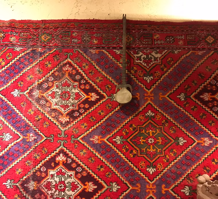 Traditional Kuche ethnic carpet
