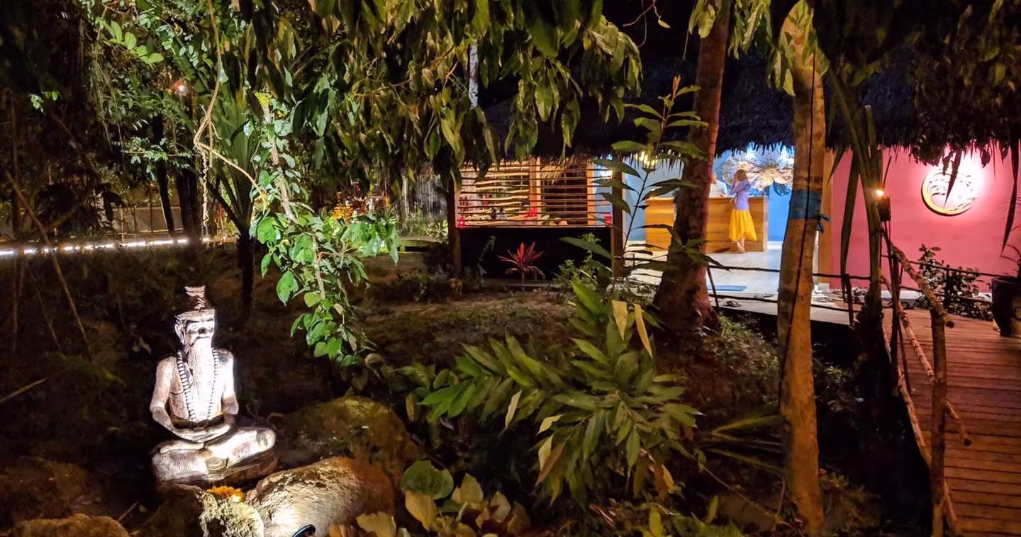 Evening atmosphere in Thailand